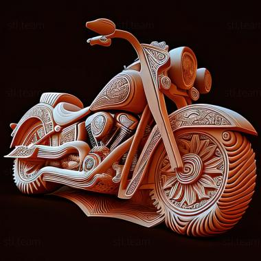 3D модель Harley Davidson CVO Softail Deluxe (STL)